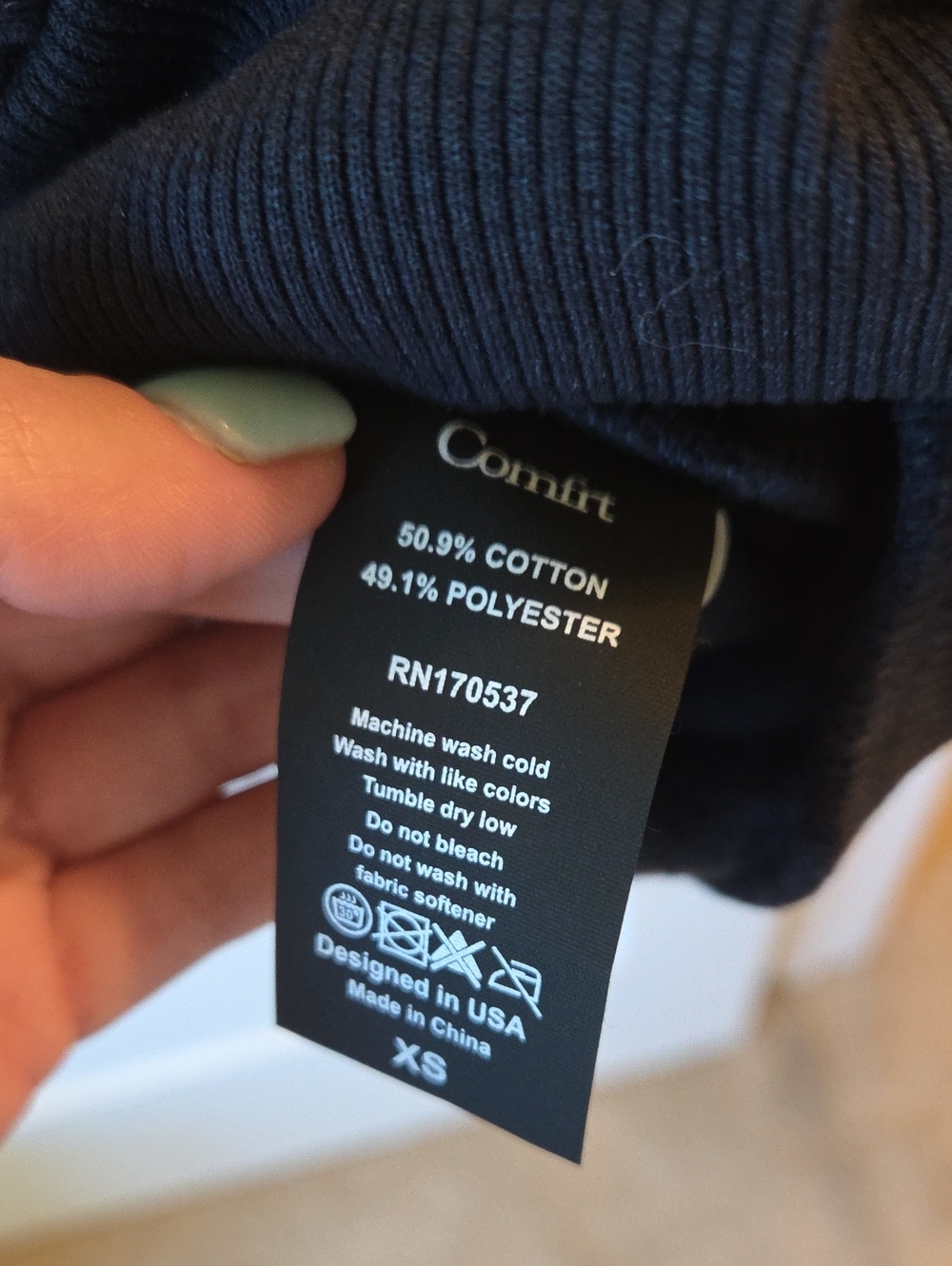 New In Bag Comfrt Zip Hoodie - Picture 7 of 8